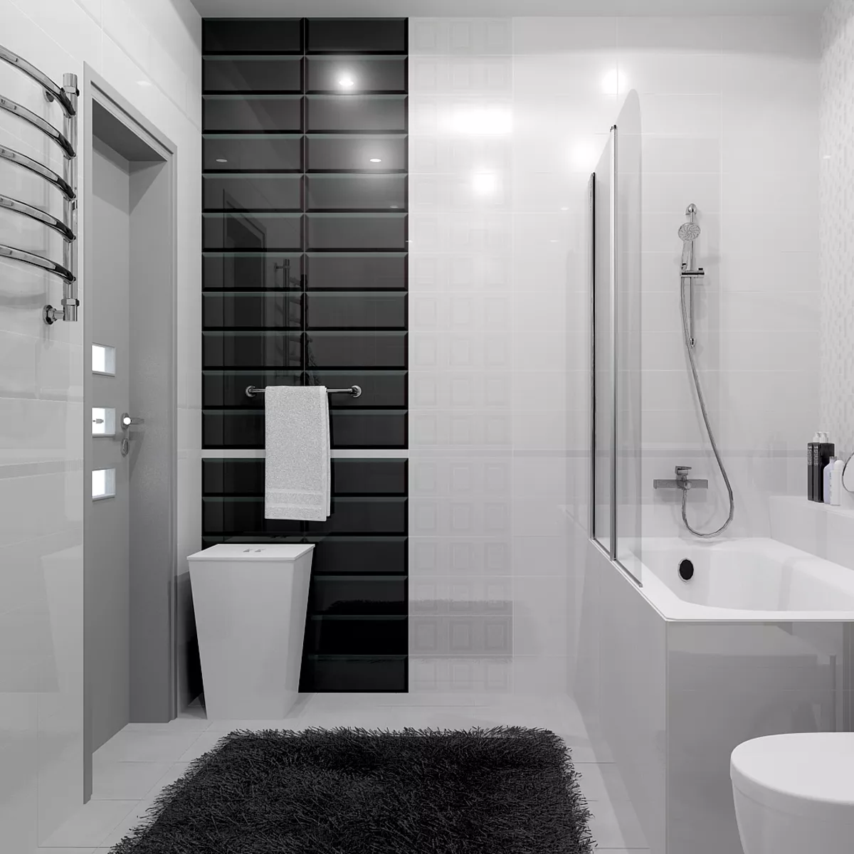 Укладка плитки в санузле